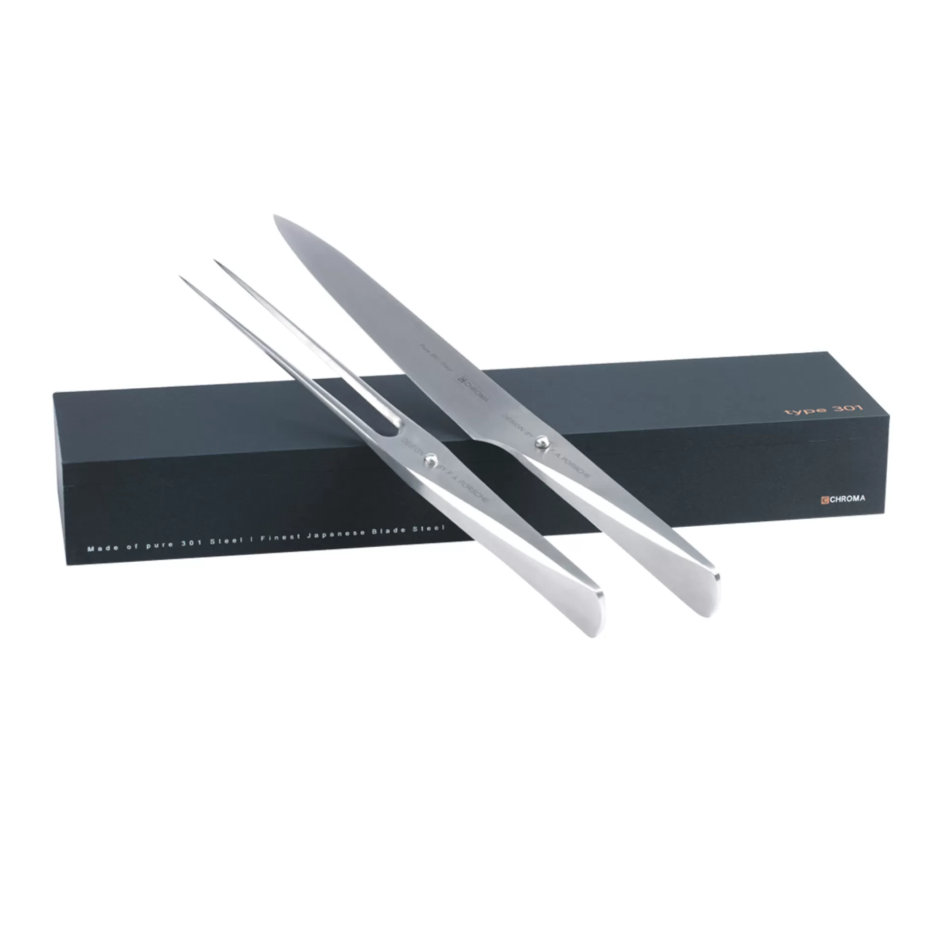 Carving Set P517 Consisting Of P05 + P17>Porsche Design Store