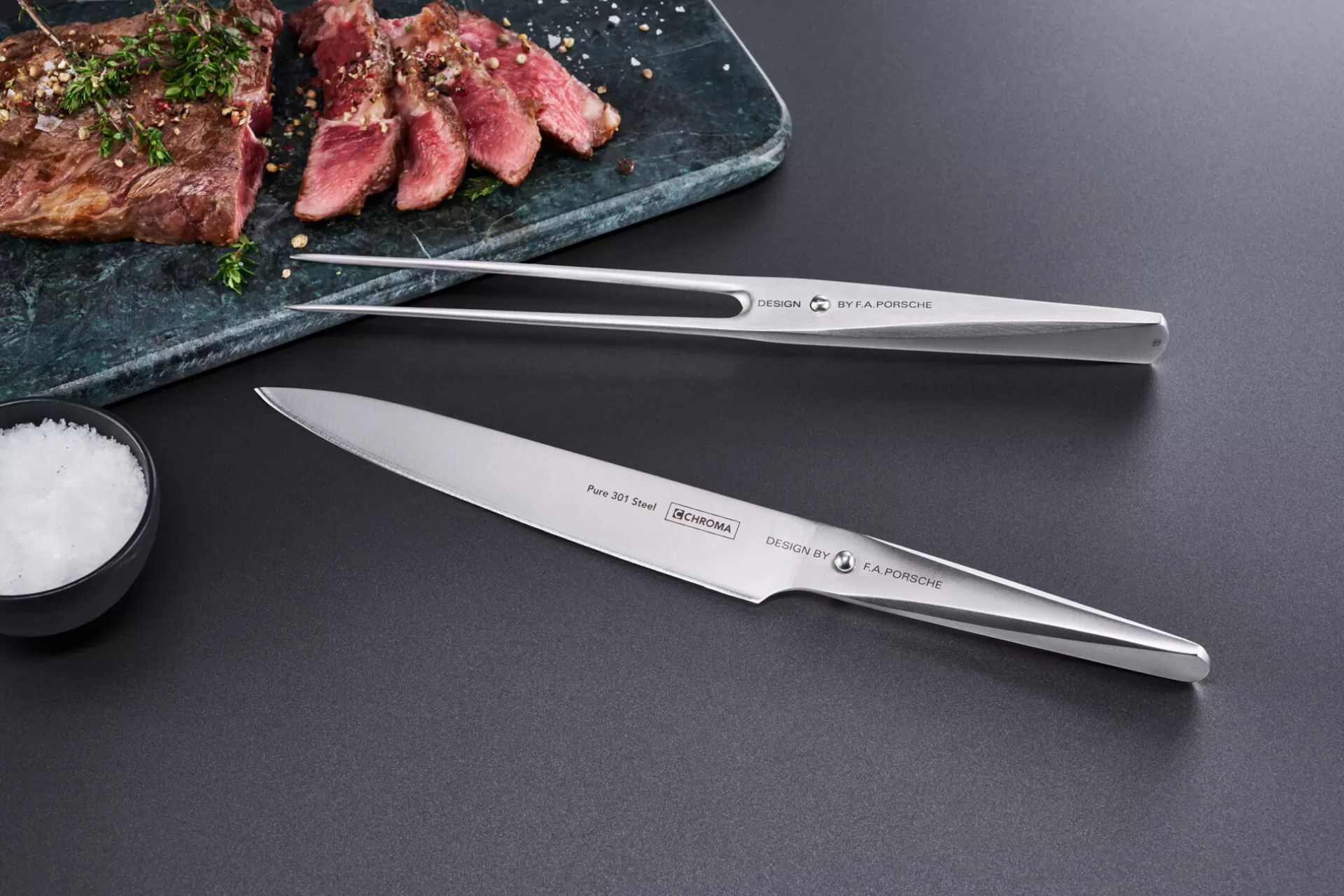 Carving Set P517 Consisting Of P05 + P17>Porsche Design Store