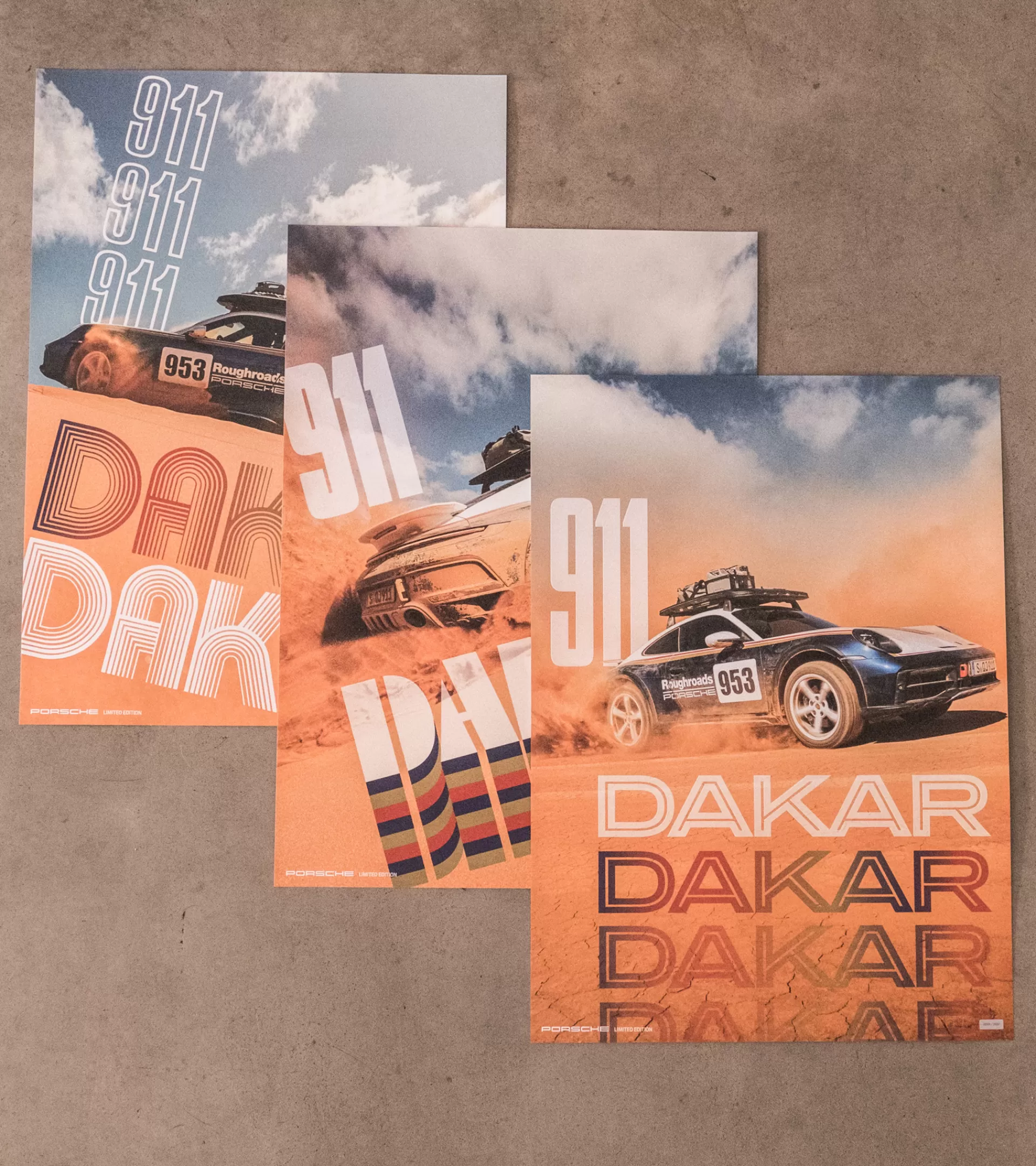 Poster-Set – 911 Dakar>Porsche Design Discount